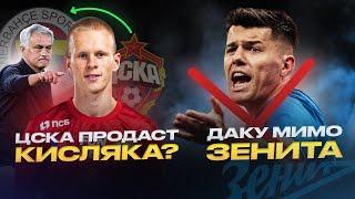 Новый тренер ЦСКА. Продажа Кисляка | Зенит в ужасе от Даку