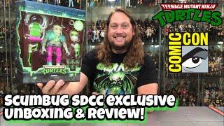 Scumbug Glow In The Dark SDCC Exclusive Teenage Mutant Ninja Turtles Unboxing!