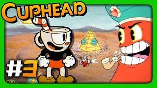 Cuphead Прохождение #3  САХАРНАЯ СТРАНА | ЗЛОЙ ДЖИН