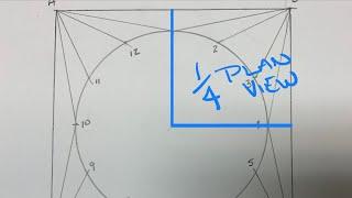 Triangulation - Square to Round, paper layout