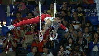 Carlos Yulo dominated the men's artistic gymnastics individual all-around final | 2019 SEA Games