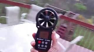 HoldPeak HP 866B portable Anemometer, Measures Wind Speed & Temperature Quickly & Easily