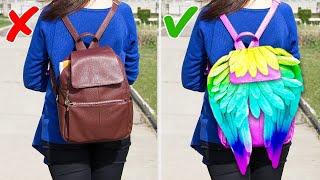 27 IDEAS DE BOLSOS Y ROPA DIY PARA HACER EN 5 MINUTOS