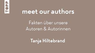 TOPP-Autorin: Tanja Hiltebrand stellt ihr neues Buch vor