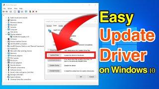 How To Update Device Drivers In Windows 10