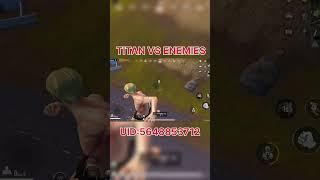 PUBGM Titan destroyers UID:5648853712 #TitanPUBGM #SWEEPSTAKES