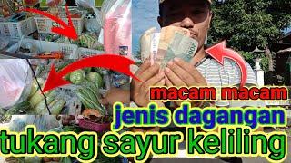 MACAM MACAM JENIS DAGANGAN // pedagang sayur keliling dengan mobil pickup