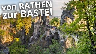 Ein Tag in der Sächsischen Schweiz - durch die Schwedenlöcher zur Bastei