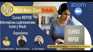 Curso REPSE, Informativas Cuatrimestrales Icsoe y Sisub, Mayo 2023