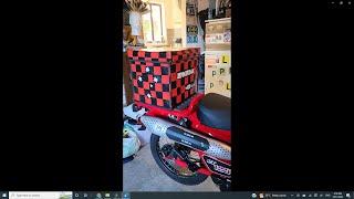 Honda trail 125 Helmet Box