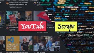 Scraping Youtube Tags using Python Script