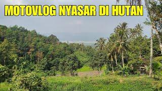 Motovlog nyasar ke dalam hutan