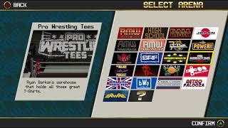 Retromania Wrestling All Arenas