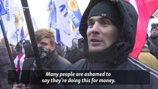 Rent-A-Mob: Ukraine's Paid Protesters