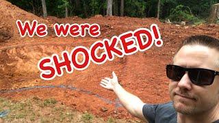 We were not expecting this! | Digging a swimming pool | How to build a swimming pool.