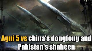 India’s Agni-V vs China’s Dongfeng vs Pakistan’s Shaheen: How the ballistic missile game stacks up