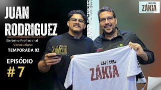 Juan Rodríguez o Venezuelano no CAFÉ COM ZAKIA