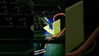 Esp32 cam cctv (double axis)