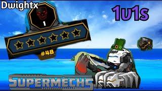 Supermechs Hybrid  Melee  Build (Rank 1) [1v1s]