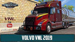 American Truck Simulator v1.35 Mods Обзор Volvo VNL 2019 v 2.21