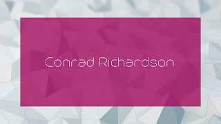 Conrad Richardson - appearance