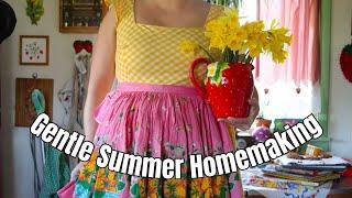 A Quiet Summer of Homemaking Plans || Decluttering, Tidying up, and Pursuing a Relaxed Home