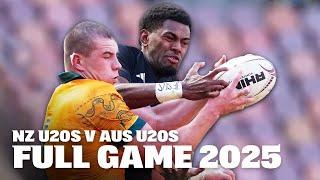 The Rugby Championship Under 20s New Zealand v Australia | FULL GAME
