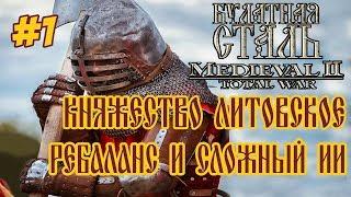 MEDIEVAL 2 TOTAL WAR БУЛАТНАЯ СТАЛЬ 2.1.4 КНЯЖЕСТВО ЛИТОВСКОЕ 1 ПОХОД НА РИМ