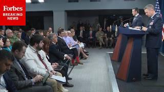 BREAKING NEWS: Hegseth, Caine Take Questions From Reporters After U.S. Strikes On Iran Nuclear Sites
