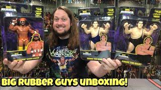 Macho Man & Andre the Giant Big Rubber Guys Unboxing & Review!