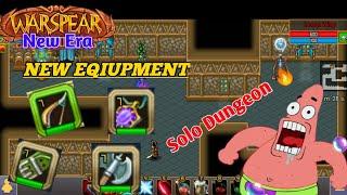 Warspear Online 9.0- New Dungeon Solo | Good eqiupment for newbie !!?