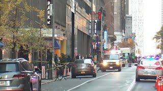 Scene outside New York hotel where UnitedHealthcare CEO Brian Thompson was shot | Raw video