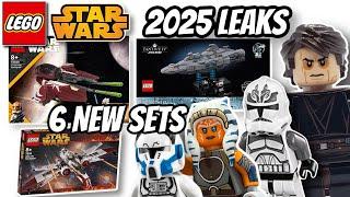 LEGO Star Wars 2025 Leaks UPDATE Ahsoka’s Interceptor, ARC-170 + Revenge of the SITH