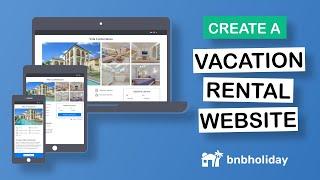 Vacation Rental Website Builder | Create a Direct Booking Website in MINUTES