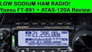 Yaesu FT 891 + ATAS 120A Review | Low Sodium HAM Radio!