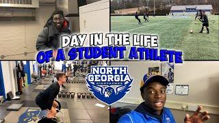 Day In The Life Of A D2 Soccer Player ️| NCAA Student Athlete | UNG