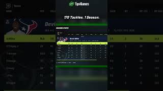 170 Tackles in One Season Madden 23 Franchise Mode