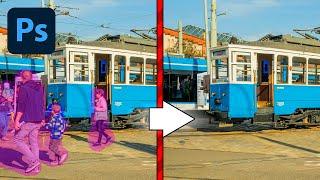 Photoshop CC 2025: How To Remove Any Distractions in Seconds! People, Wires & Objects