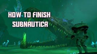 How to Beat Subnautica (FULL FROM START TO END)