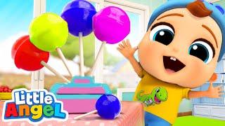 Lollipop Song | Little Angel Kids Songs & Nursery Rhymes