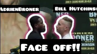 Adrien Broner vs bill Hutchinson face to face . June 9 2023 the problem is back .