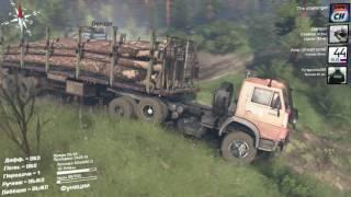 {Spintires}-Играем с друзьями по сети.#4