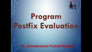 19. Program to Implement Postfix Evaluation