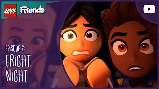 SPOOKY SLEEPOVER WITH LEGO FRIENDS  | S1E2 | #FullEpisode | LEGO Friends The Next Chapter