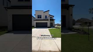 McKinney Texas New Construction Homes $11k Down Payment