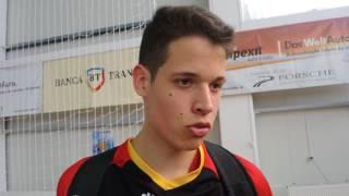 Thibaut Bronchart 2017 FIBA U20 Interview