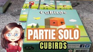 CUBIRDS - Partie Solo non officielle [BGG]