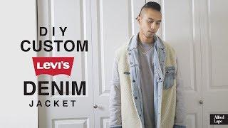 DIY Custom Denim Jacket- Levi’s