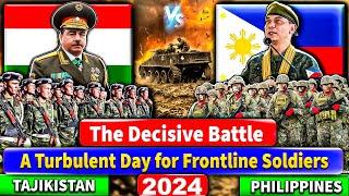 **Who Has the Stronger Army?  Philippines vs.  Tajikistan in 2024! ️**