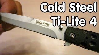 Копия ножа Cold Steel Ti-Lite 4 ‒ обзор посылки с Aliexpress